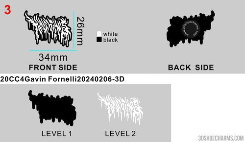 CUSTOM SHIE CHARMS - 20CC4Gavin Fornelli