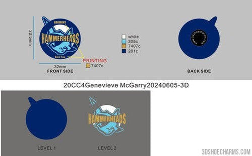 CUSTOM SHOE CHAMR-20CC4Genevieve McGarry