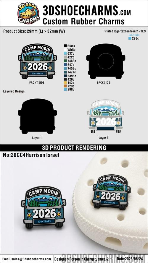 Custom Rubber Clog Charms - 20250625-20-RE