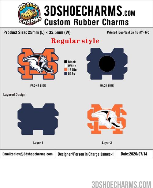Custom Rubber Clog Charms - 20260715-20