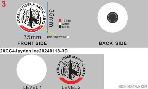 CUSTOM CHARMS AND PINS -20CC4Jayden lee