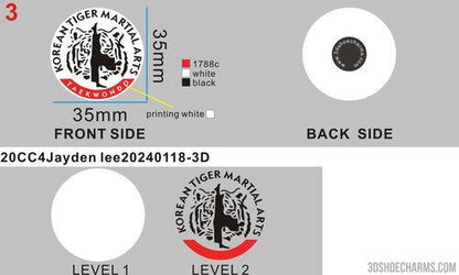 CUSTOM CHARMS AND PINS -20CC4Jayden lee