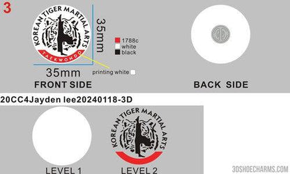 CUSTOM CHARMS AND PINS -20CC4Jayden lee