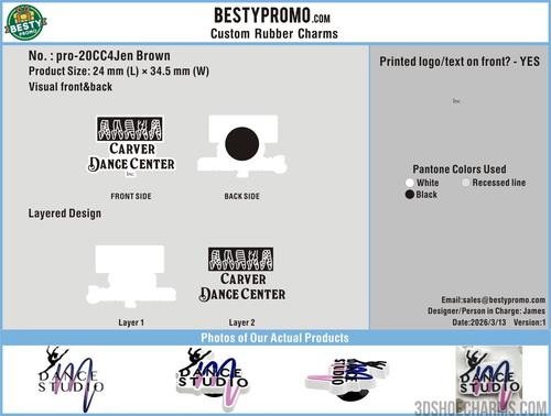 Custom Shoe charms-20CC4Jen Brown 260313