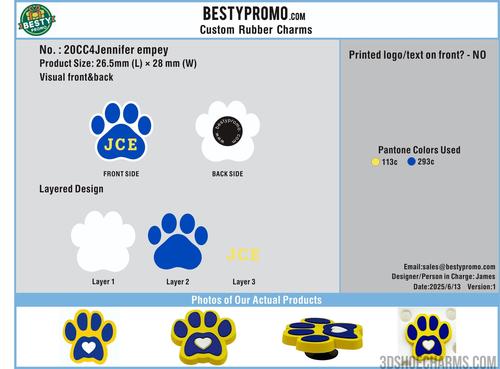 Custom Shoe Charms-20CC4Jennifer empey250613