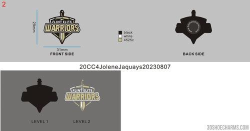 CUSTOM SHOE CHARMS - 20CC4JoleneJaquays