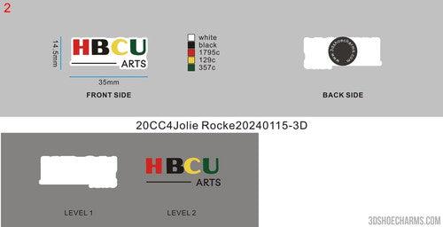 CUSTOM SHOE CHARMS - 20CC4Jolie Rocke