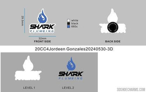 CUSTOM SHOE CHARMS-20CC4Jordeen Gonzales