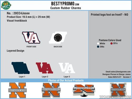 Custom Shoe charms-20CC4Josee 250527