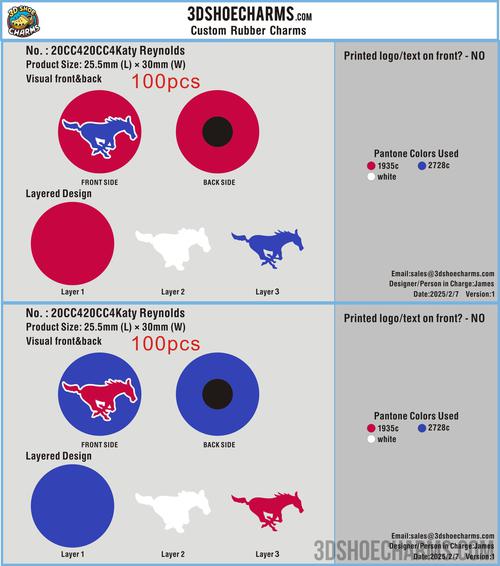 CUSTOM SHOE CHARMS-20CC4Katy Reynolds