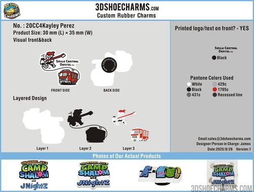 Custom Shoe charms-20CC4Kayley Perez 250826