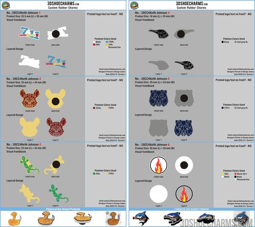 Custom Shoe charms-20CC4Keith Johnson 260305