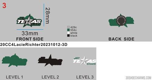 CUSTOM SHOE CHARMS - 20CC4Lacie Richter