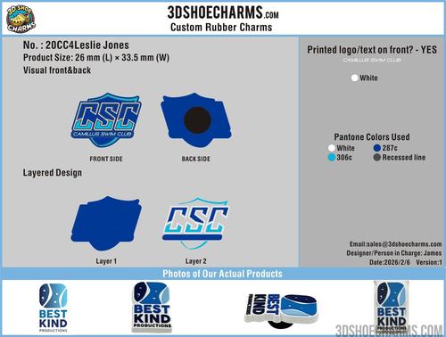 Custom Shoe charms-20CC4Leslie Fox-Jones-RE