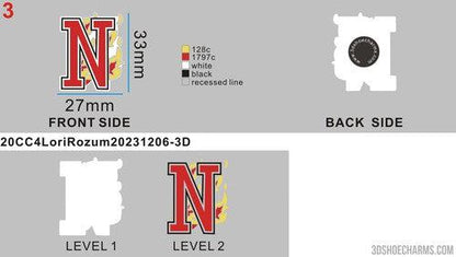 CUSTOM SHOE CHARMS - 20CC4Lori Rozum20231206