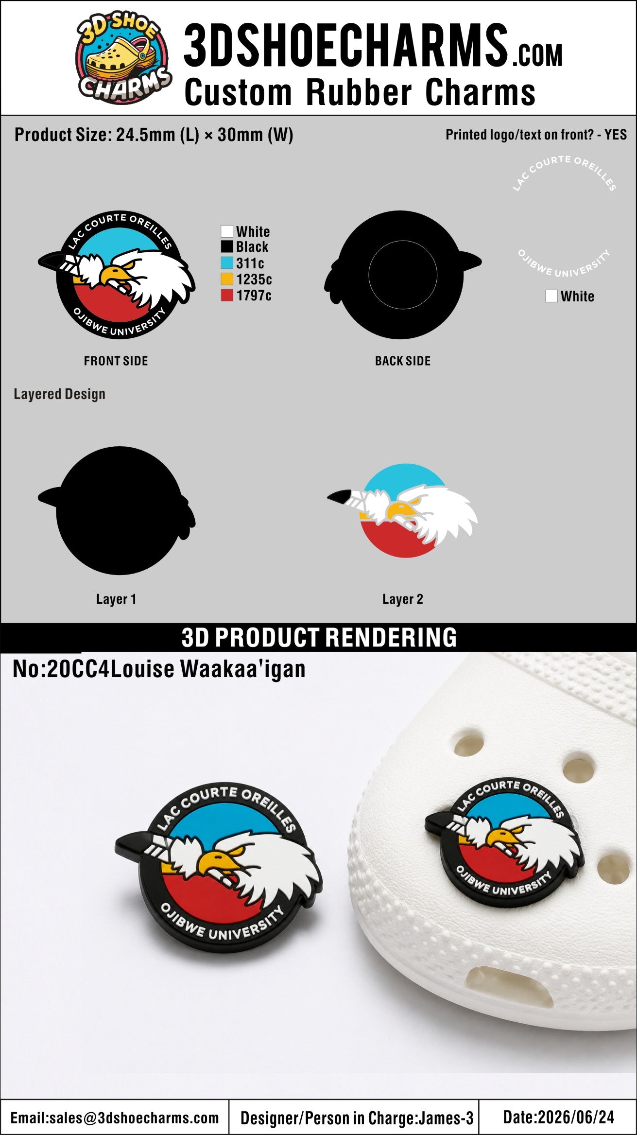 Custom Rubber Clog Charms - 20260626-20