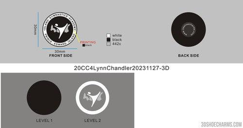 CUSTOM SHOE CHARMS -20CC4Lynn Chandler