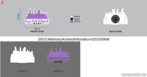 CUSTOM MULTIFUNCTION SHOE CHARMS - 20VCC4Mallary Alcheck