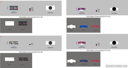 CUSTOM SHOE CHARMS - 20CC4Marc Simone