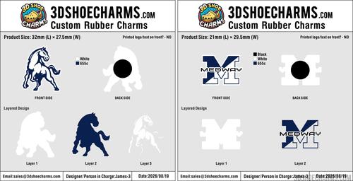 Custom Rubber Clog Charms - 20260819-20-2