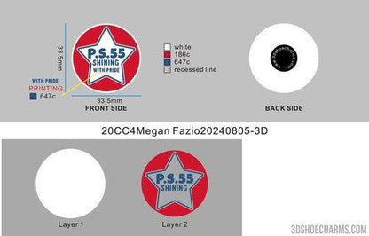 CUSTOM SHOE CHARSM-20CC4Megan Fazio