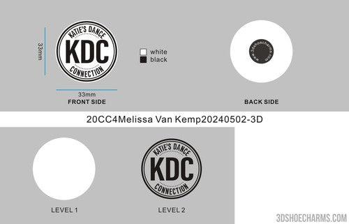 CUSTOM SHOE CHARMS-20CC4Melissa Van Kemp