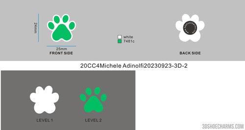 CUSTOM SHOE CHARMS - 20CC4Michele Adinolfi