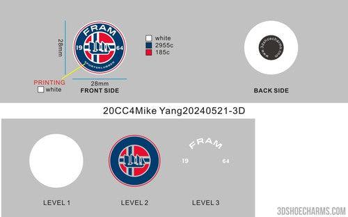 CUSTOM SHOE CHARMS-20CC4Mike Yang