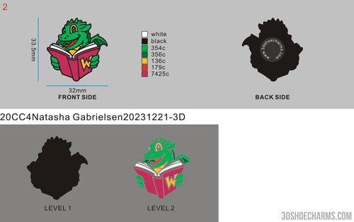 CUSTOM SHOE CHARMS - 20CC4Natasha Gabrielsen