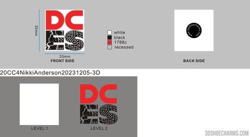 CUSTOM SHOE CHARMS - 20CC4Nikki Anderson