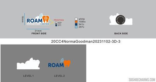 CUSTOM SHOE CHARMS - 20CC4Norma Goodman