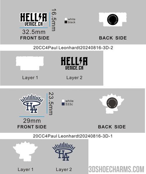 CUSTOM SHOE CHARMS-20CC4Paul Leonhardt