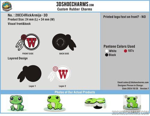 CUSTOM SHOE CHARMS-20CC4Rick Armijo