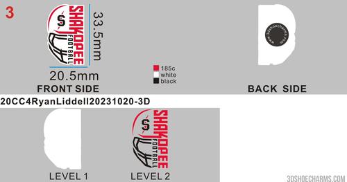 CUSTOM SHOE CHARMS-20CC4Ryan Liddell250327