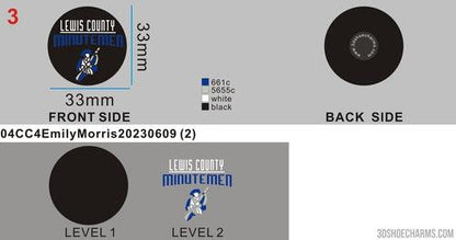 CUSTOM SHOE CHARMS - 20CC4Sam Santilli