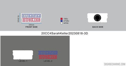 CUSTOM SHOE CHARMS - 20CC4Sarah Keller