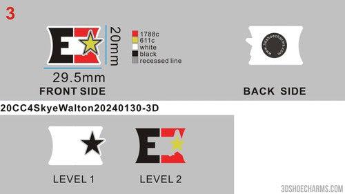 CUSTOM SHOE CHARMS -20CC4Skye Walton