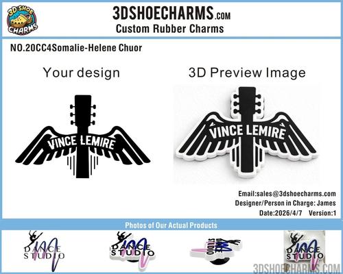 Custom Rubber Clog Charms – 20260409-20
