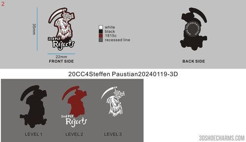 CUSTOM SHOE CHARMS -20CC4Steffen Paustian