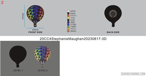 CUSTOM SHOE CHARMS - 20CC4Stephanie Maughan