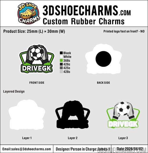 Custom Rubber Clog Charms - 20260929-20
