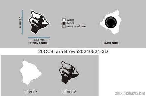 CUSTOM SHOE CHARMS-20CC4Tara Brown