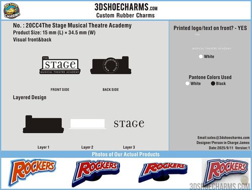 Custom Shoe charms-20CC4The Stage Musical Theatre Academy 250911