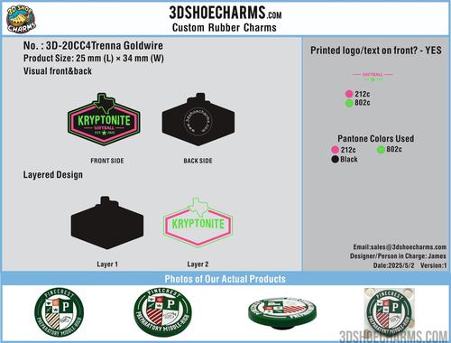 Custom rubber shoe charms-20CC4Trenna Goldwire250506