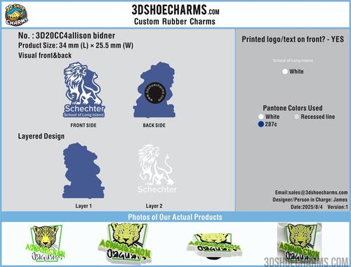Custom Shoe charms-20CC4Allison bidner 250805