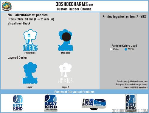 CUSTOM SHOE CHARMS-20CC4matt peoples