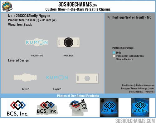 Custom Glow+Versatile shoe charms-20VGCC4Shelly Nguyen 250808