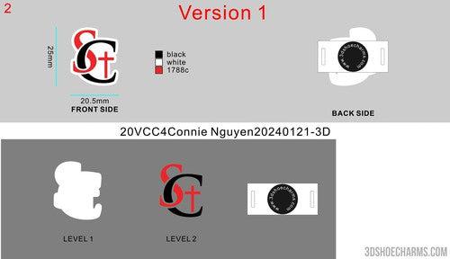 CUSTOM MULTIFUNCTION SHOE CHARMS-20VCC4Connie Nguyen