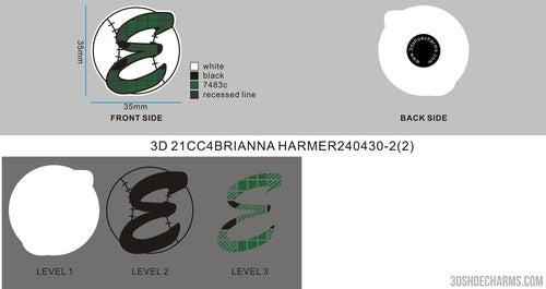 CUSTOM CHARMS  21CC4BRIANNA HARMER