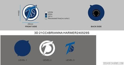 CUSTOM CHARMS 21CC4BRIANNA HARMER